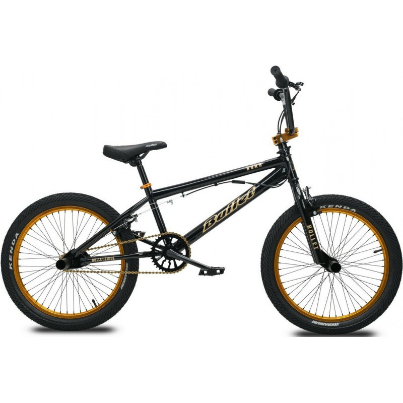 Ποδήλατο BULLET BORA  BMX 20'' μαύρο-χρυσό