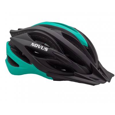 Κράνος   Novus Black  - Tirquoiase NO24  size M  55/58 Κράνος   Novus Black  - Tirquoiase NO24  size M  55/58