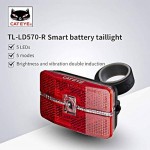 Οπίσθιο Φως smart Cateye tl-ld570-r  Auto Reflex