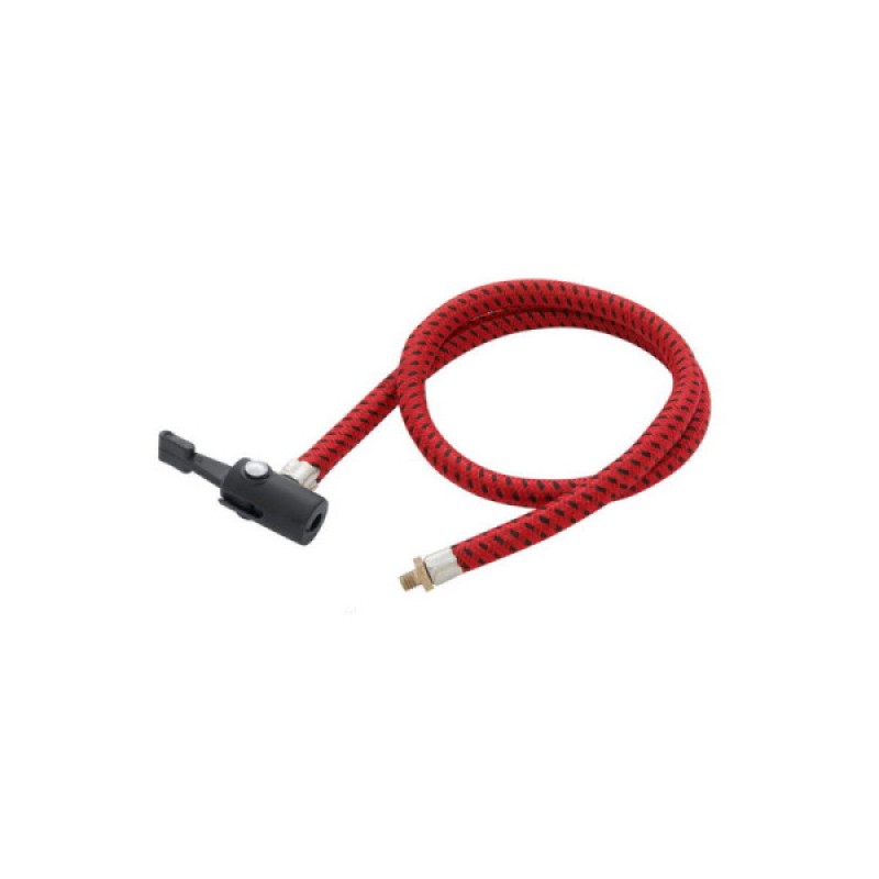 Τρόμπας Δαπέδου ανταλλακτική κεφαλή AV με λάστιχο προέκτασης Ψιλό σπείρωμα red