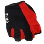 Γάντια Elmo καλοκαιρινά Μαύρο- Κόκκινο  (XXLarge)