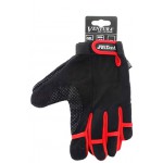 Ventura gloves Winter black red Medium