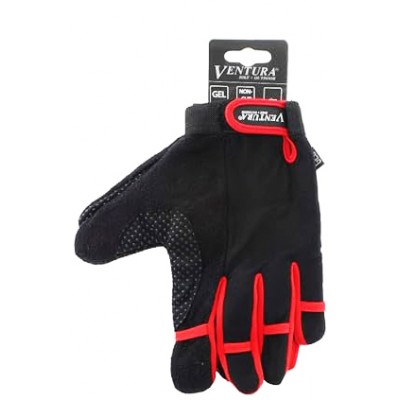 Ventura gloves Winter black red Large