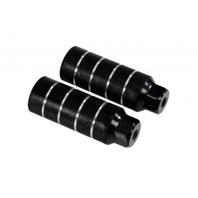 Πατάκια Μεταλλικά Για 14mm Άξονα Μαύρα-Ασημί