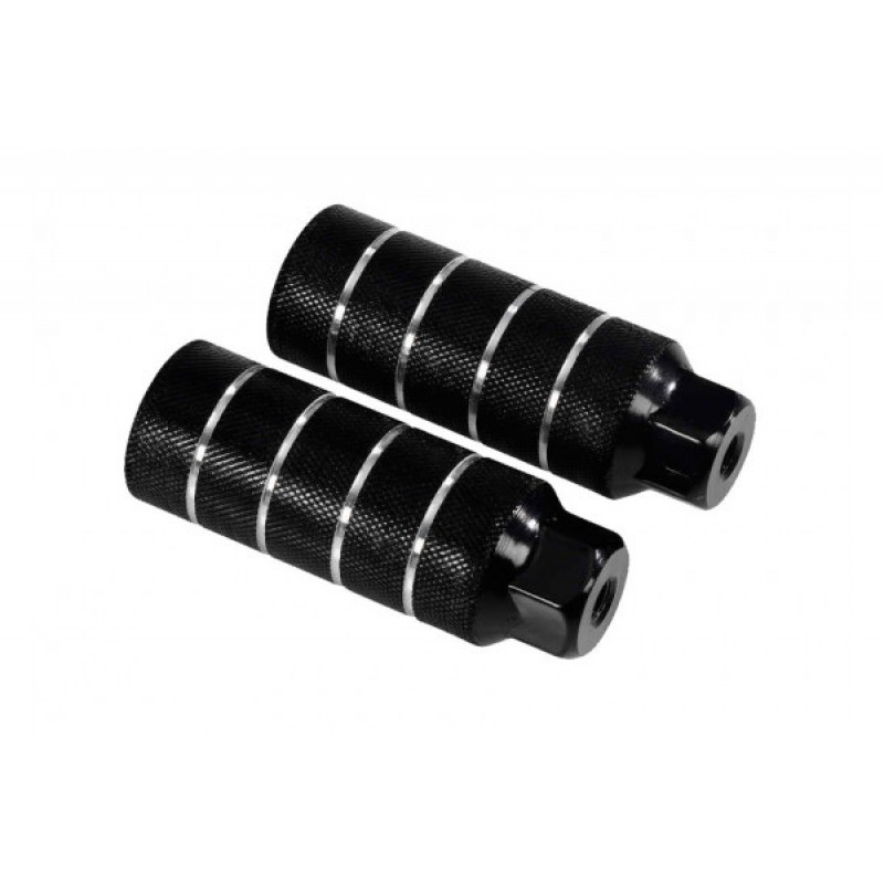 Πατάκια Μεταλλικά Για 14mm Άξονα Μαύρα-Ασημί