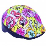 Κράνος Παιδικό  Αυξομειούμενο - Floral  (Medium : 52-57)