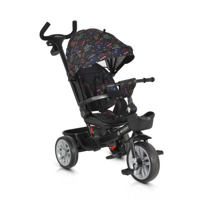   Ποδήλατο Παιδικό BYOX Τρίκυκλο (περιστρεφόμενο κάθισμα Space Orange)