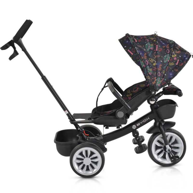 Ποδήλατο Παιδικό BYOX Τρίκυκλο (περιστρεφόμενο κάθισμα Space Orange)