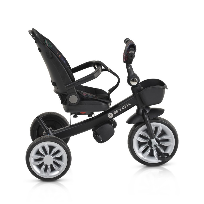 Ποδήλατο Παιδικό BYOX Τρίκυκλο (περιστρεφόμενο κάθισμα Space Orange)