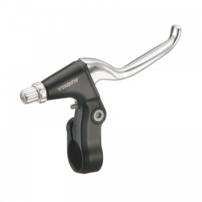 Μανέτες MTB ALHONGA Μαύρο-Νίκελ ALU