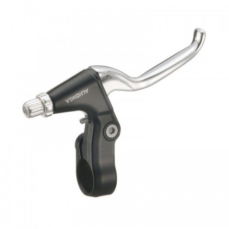 Μανέτες MTB ALHONGA Μαύρο-Νίκελ ALU