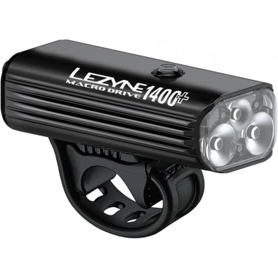 Εμπρόσθιο Φως Lezyne μαύρο Macro Drive 1400 lumens
