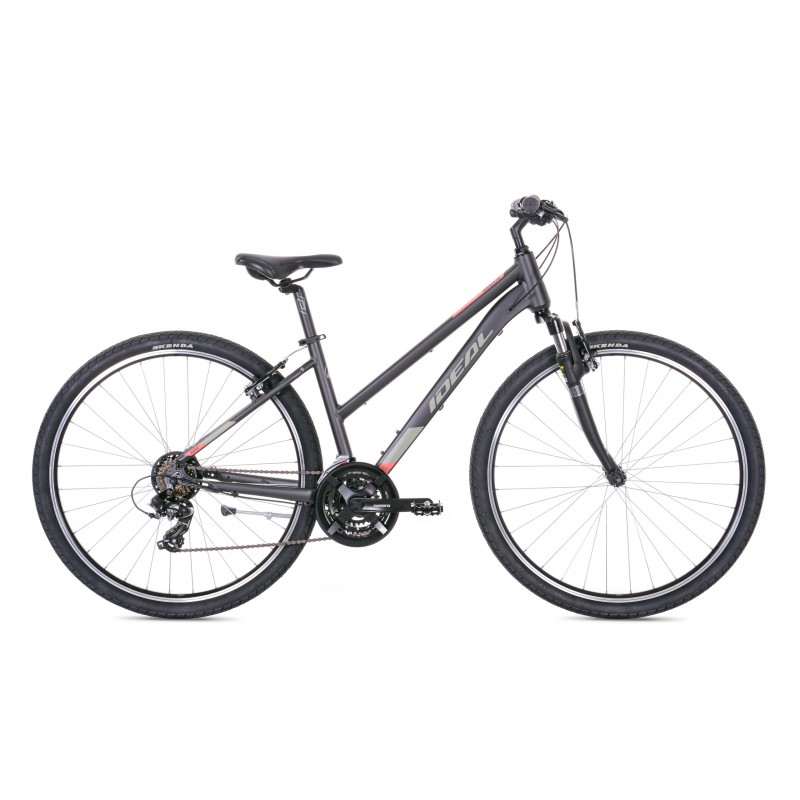 Ποδήλατο  IDEAL Trekking MOOVIC 28'' Anthracite  woman (size 42)
