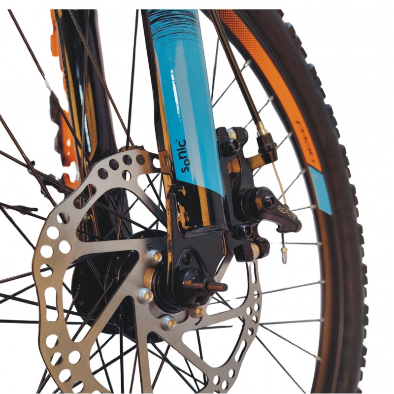 Ποδήλατο  Παιδικό DHS Sonic FS Disc Kids Bike - 24 inch, Orange
