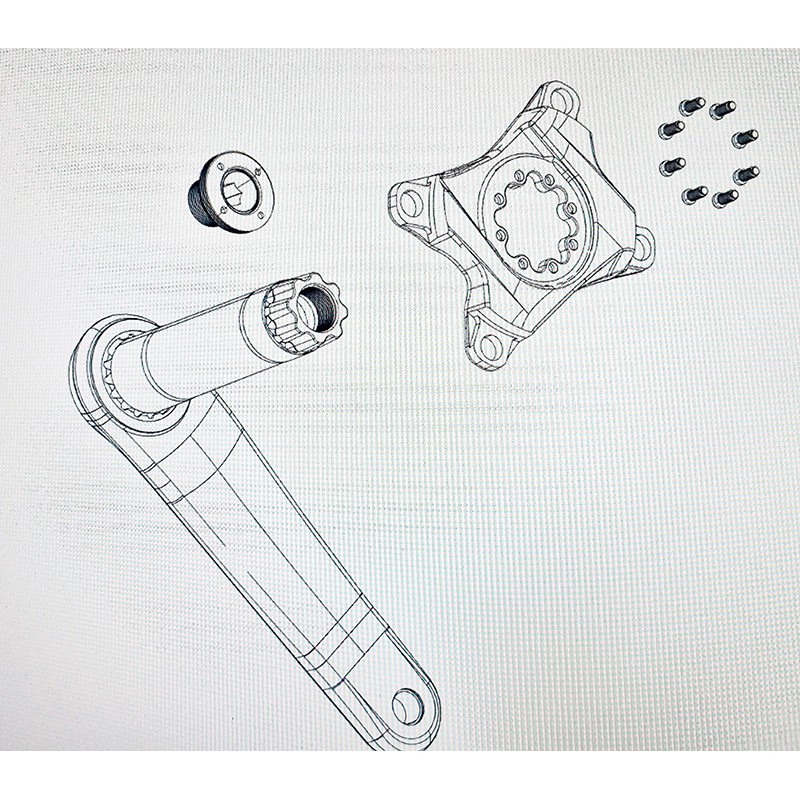 Βίδες Δισκοβραχίονα SRAM Spider Torx Mounting (8 Pieces)