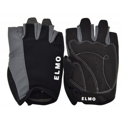 Γάντια Elmo καλοκαιρινά Μαύρο- Γκρί (Large)