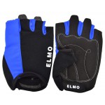 Γάντια Elmo καλοκαιρινά Μαύρο- Μπλέ  (Large)