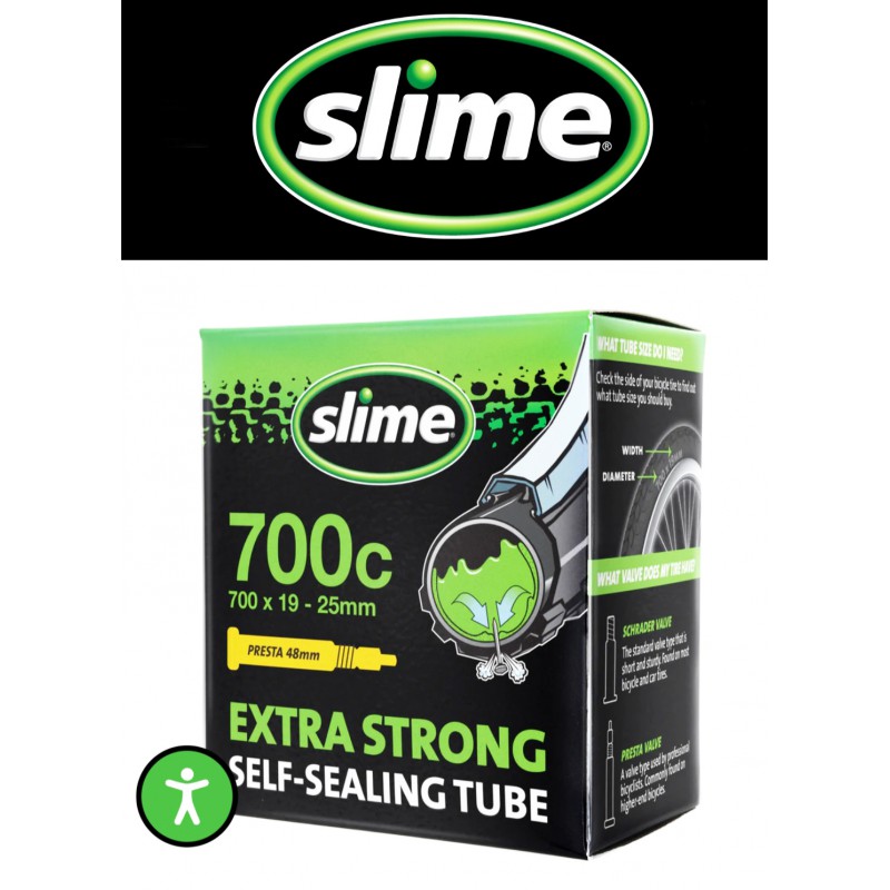 Σαμπρέλα με υγρό επιδιόρθωσης Slime  700 X 19/25mm  F/V