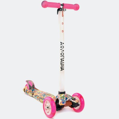 Πατίνι με φωτιζόμενες ρόδες  uni  roz Πατίνι με φωτιζόμενες ρόδες  uni  roz