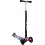 Πατίνι με φωτιζόμενες ρόδες  uni  blue  fuxia