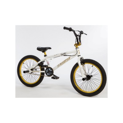 Ποδήλατο BULLET BORA  BMX 20''  ΑΣΠΡΟ -ΧΡΥΣΟ