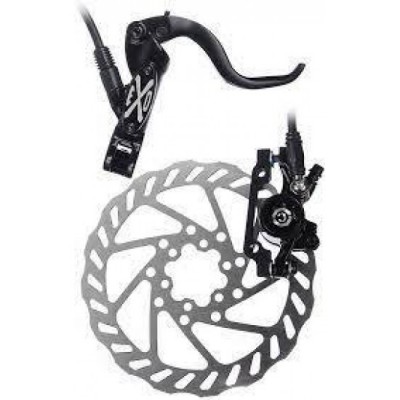 Clarks Disc Brake front EXO Skeletal all brake whit rotor 180mm black Clarks Disc Brake front EXO Skeletal all brake whit rotor 180mm black