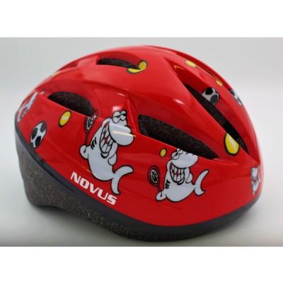 Κράνος Παιδικό Novus red  size 51-53 Κράνος Παιδικό Novus red  size 51-53