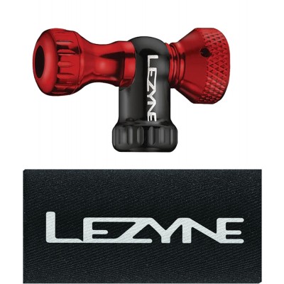Αεραντλία  LEZYNE CO2 Material CNC CONTROL DRIVE  ( red-glossy ) 