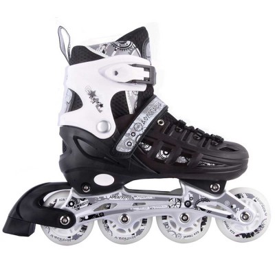 Πατίνια Roller Skates Inline Skates Αυξομειούμενα Μαύρο - Λευκό  size 31-34 Πατίνια Roller Skates Inline Skates Αυξομειούμενα Μαύρο - Λευκό  size 31-34