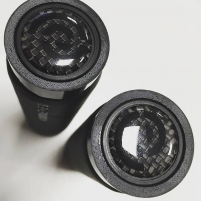 End Plugs black carbon  End Plugs black carbon