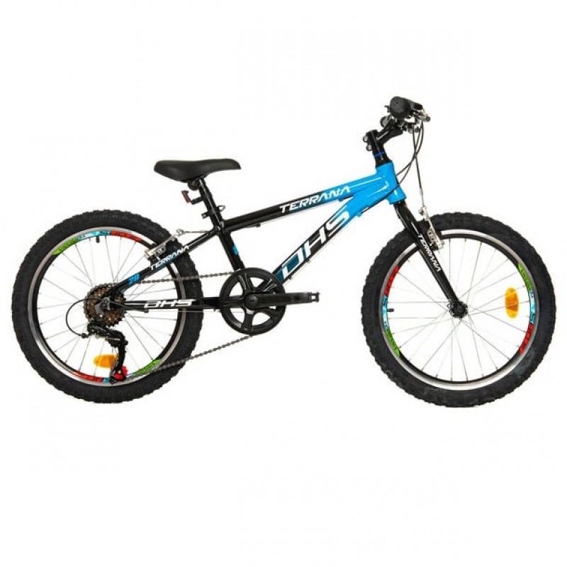 Ποδήλατο  Παιδικό Terrana  20αρι  6 speed   (Blue Black-Blue) ALU