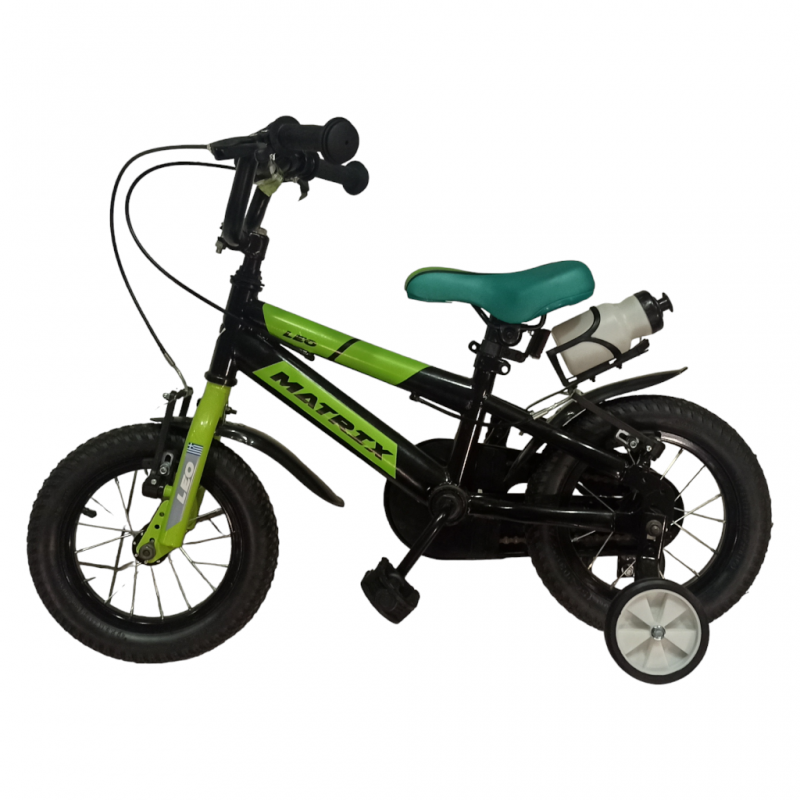 Ποδήλατο  Παιδικό Matrix 12αρι Black- Green v- brake