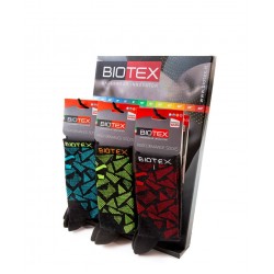 Biotex Calza Merino 1029 Black /Green