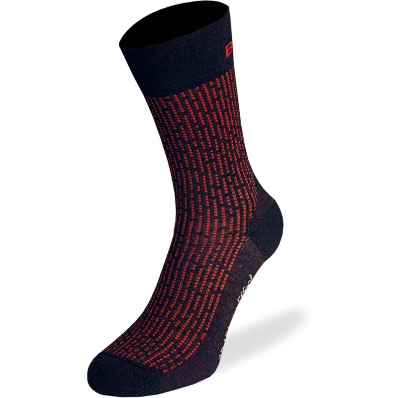 Biotex Calza Merino 3D 1040 Black /Red 40-42