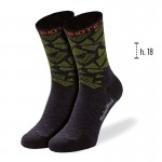 Biotex Calza Merino 1029 Black /Green 40-42