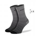 Biotex Calza   Millerighe art 1024  Grigio / Nero 43-45