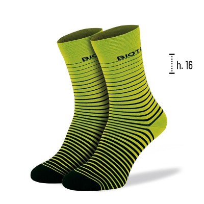 Biotex Calza   Millerighe art 1024  Lime/Nero 40-42 Biotex Calza   Millerighe art 1024  Lime/Nero 40-42