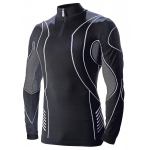 Μακρυμάνικη Μπλούζα Biotex Warm 149.02 Black