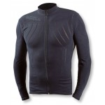 Μακρυμάνικη Μπλούζα Biotex  Warm art BL3 ZIP  Black με τσέπες