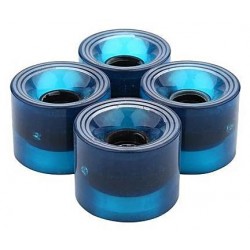 Ανταλλακτικές Ρόδες Skateboard  60mm x 45mm (Blue)