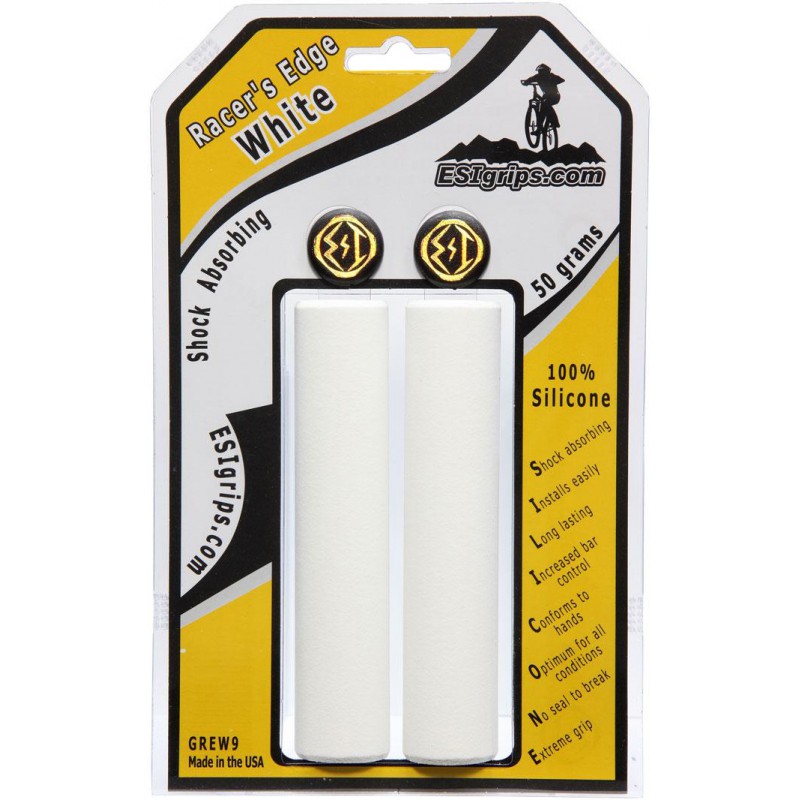 Χειρολαβές Τιμονιού ESI Grips White
