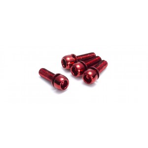  REVERSE Disc Brakes Bolts 4 pcs/set  M6X18mm Red