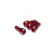  REVERSE Disc Brakes Bolts 4 pcs/set  M6X18mm Red