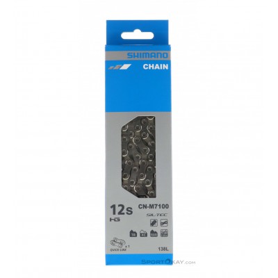 Αλυσίδα Shimano chain 12 speed  cn-m7100 138 links Αλυσίδα Shimano chain 12 speed  cn-m7100 138 links