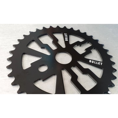 Εμπρόσθιος Δίσκος BULLET BMX  28T  BLACK Εμπρόσθιος Δίσκος BULLET BMX  28T  BLACK
