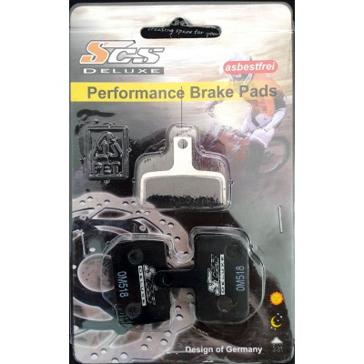 Τακάκια φρένων SCS DELUXE Brake Pands for Shimano M525/515/475-C501/C601  Τακάκια φρένων SCS DELUXE Brake Pands for Shimano M525/515/475-C501/C601