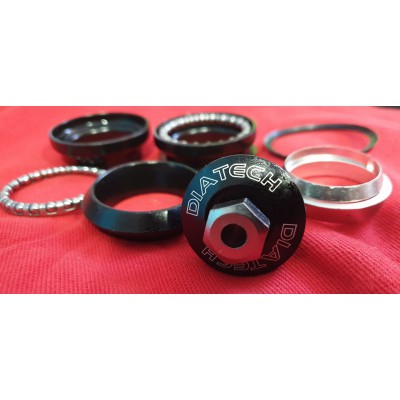 Cartridge Headset-Ποτήρια πιρουνιού DIATECH bmx 1 1/8'' (28,6 ) bLACK Cartridge Headset-Ποτήρια πιρουνιού DIATECH bmx 1 1/8'' (28,6 ) bLACK