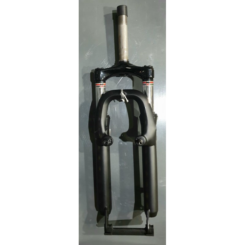 Ανάρτηση  εμπρόσθια 24'' 25,4 Βιδωτή Μαύρη - V-Brake - Disc