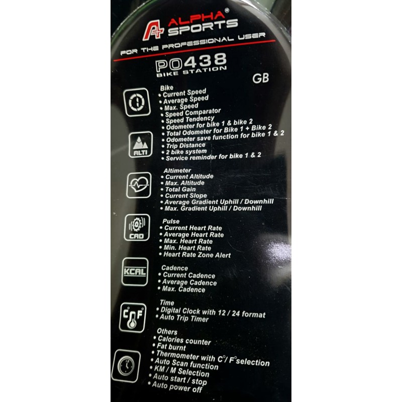 Κοντέρ  Alphasports PO483 Bike station Κοντέρ  Alphasports PO483 Bike station