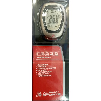 Κοντέρ  Alphasports PS235 Cycle compouter Wireless Κοντέρ  Alphasports PS235 Cycle compouter Wireless